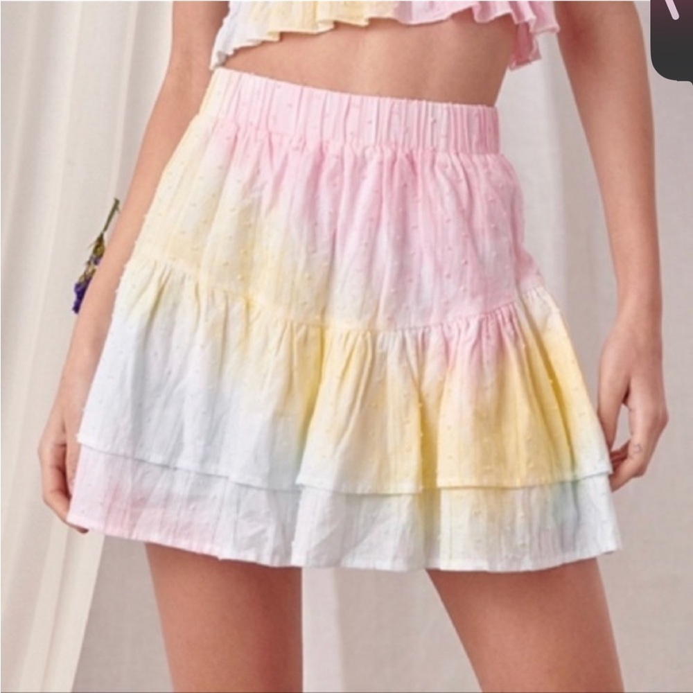 Storia Tie Dye Skirt ๐ธ๐ป LSF Vibes! Size M - Picture 2 of 7